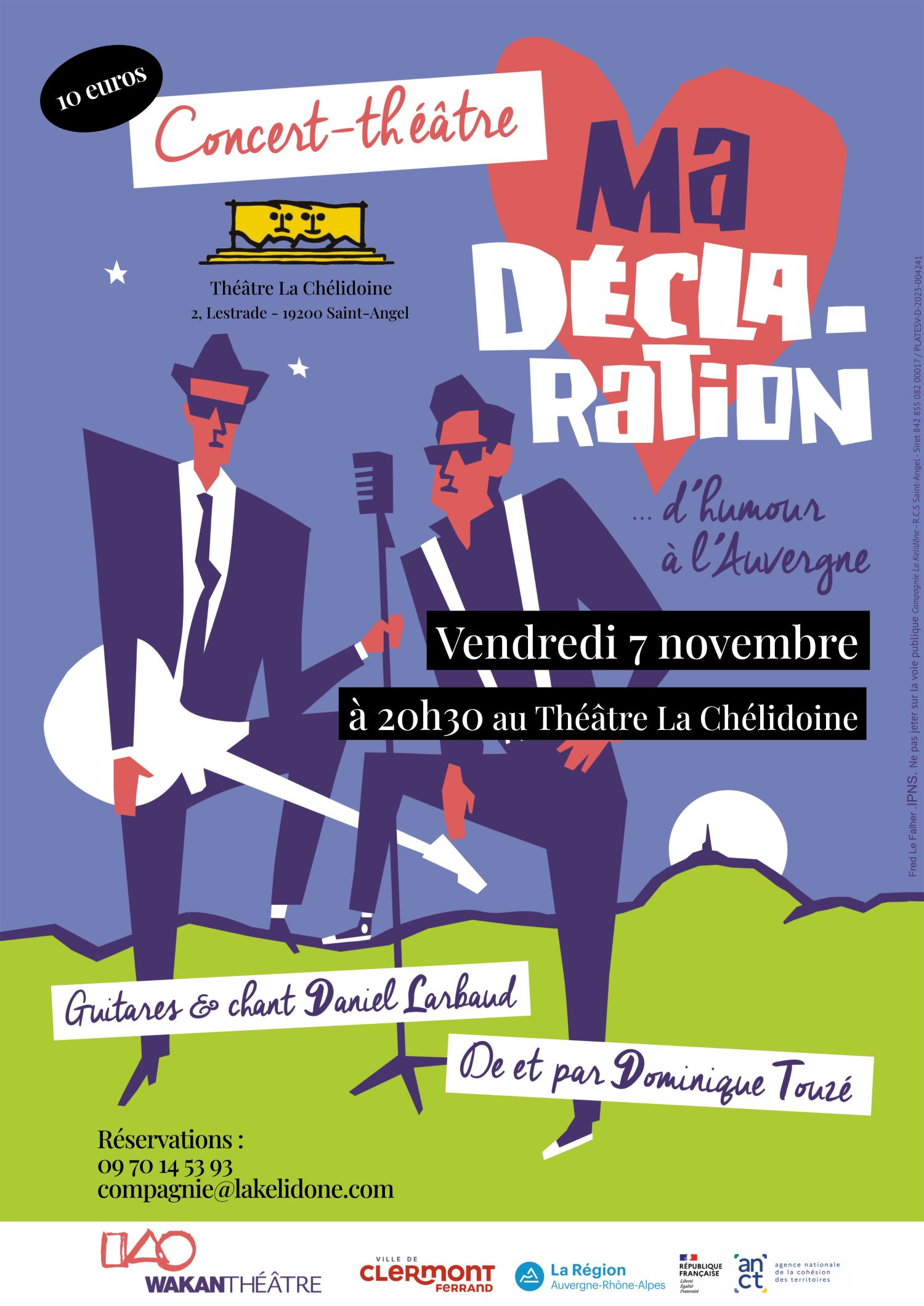 MA DECLARATION…d’humour à l’Auvergne